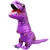 inflatable t rex costume purple