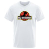 dinosaur shirt no internet white