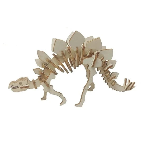 wooden dinosaur puzzle stegosaurus