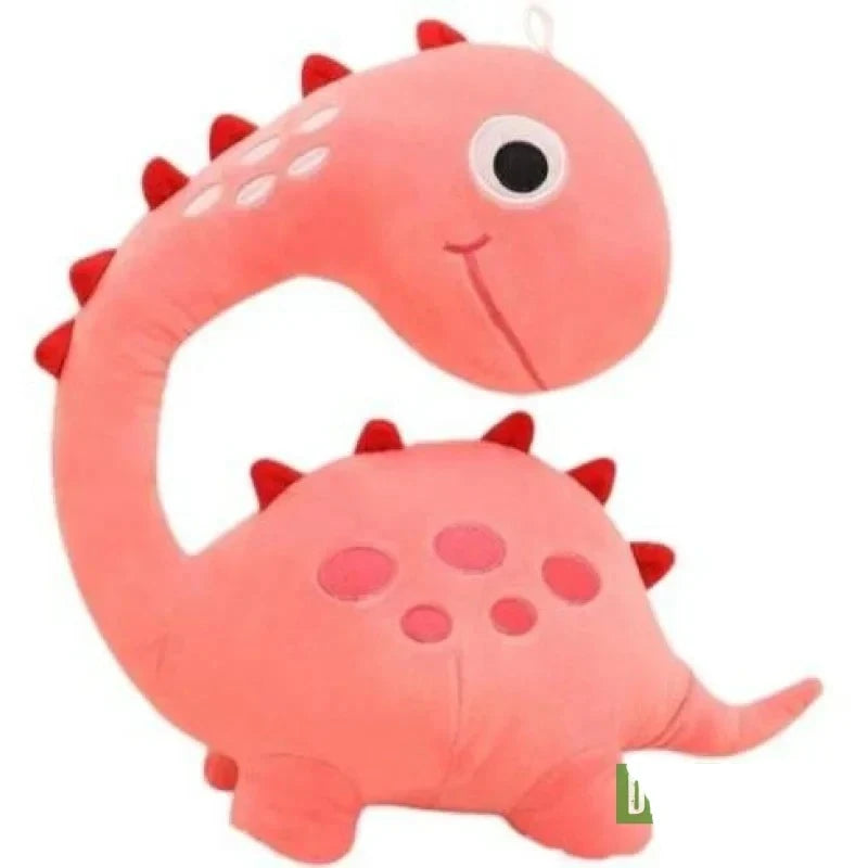 pink dinosaur plush