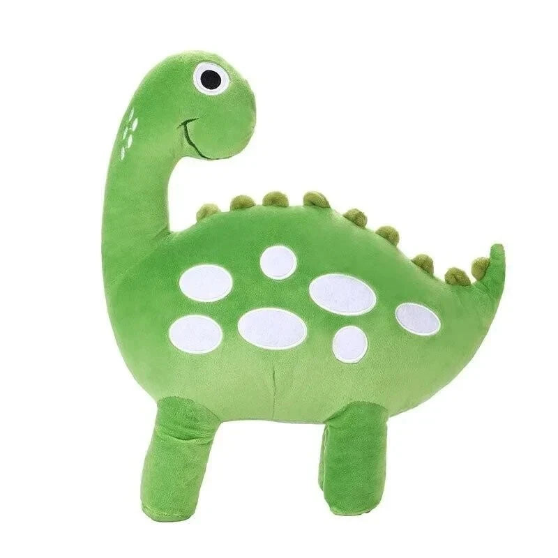 green dinosaur plush