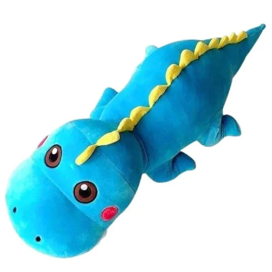 blue dinosaur plush