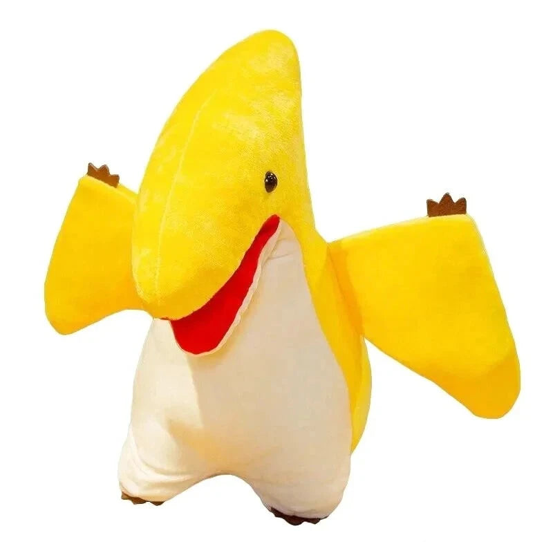 yellow dinosaur plush