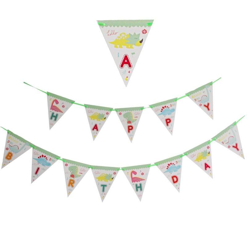 dino birthday banner