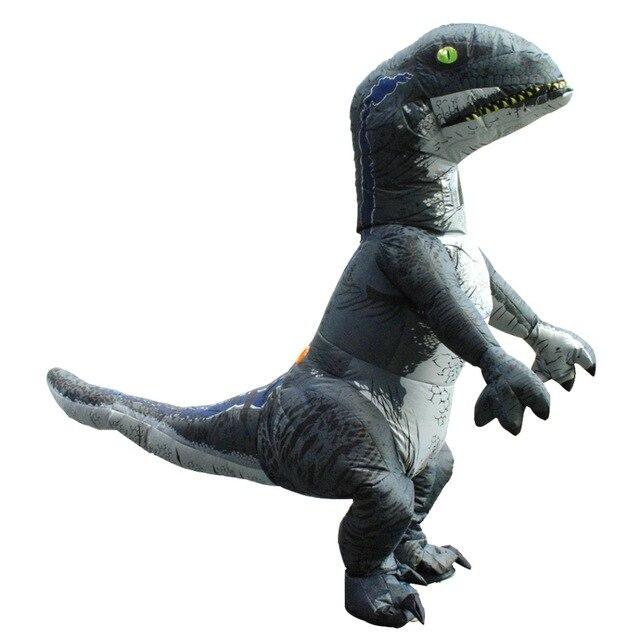 Inflatable raptor costume