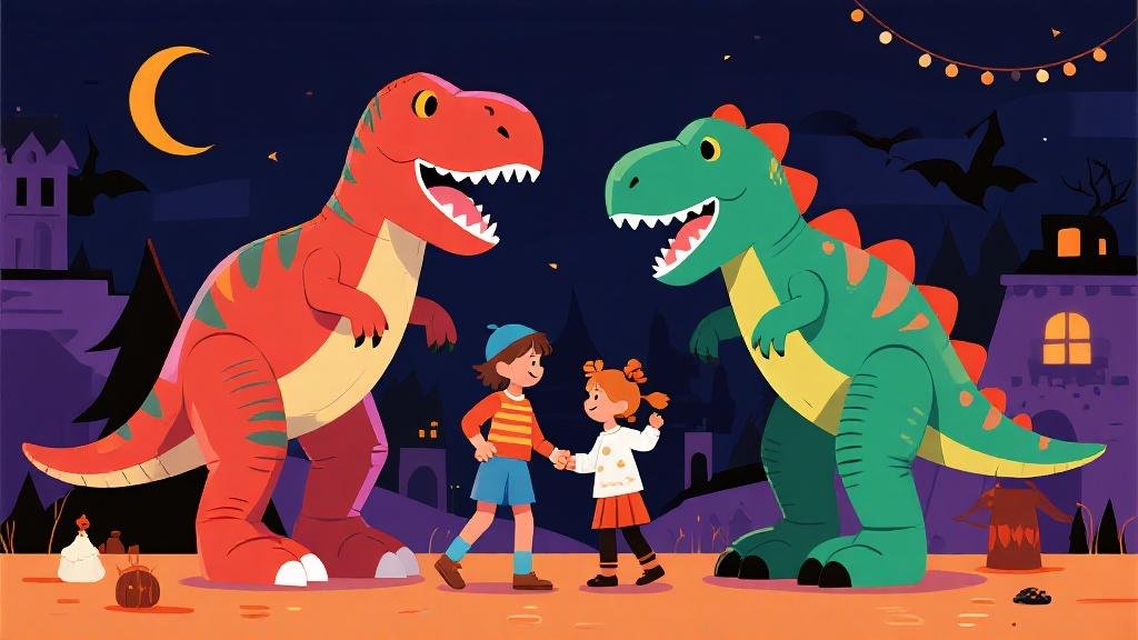 Best dinosaur costumes for kids and adults including inflatable T-Rex suits and realistic raptor outfits