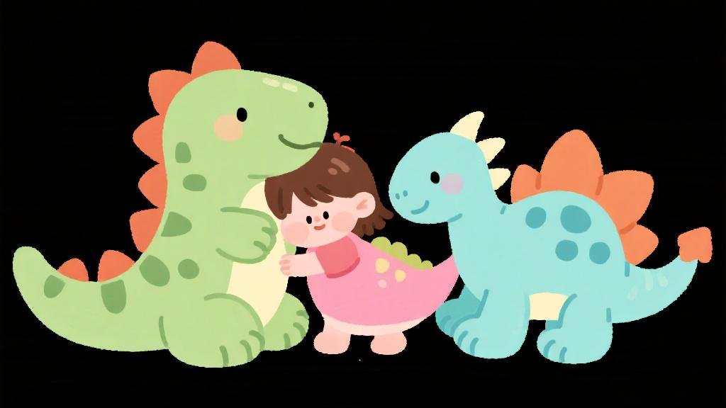 Adorable cuddly dinosaur plush toys lineup with soft stuffed T-Rex brontosaurus and stegosaurus for kids