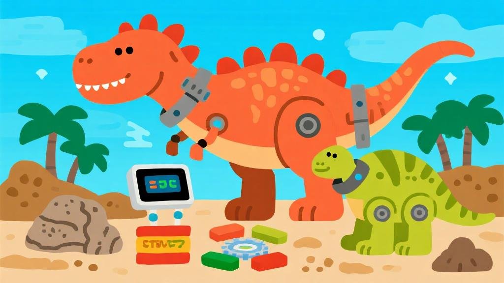 Best dinosaur STEM toys collection with robotic dino kits coding robots and fossil dig experiments for kids