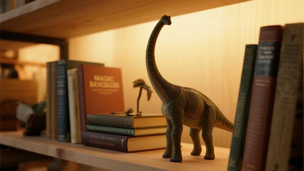 Figurine Brachiosaure dinosaure long cou exposition étagère collection