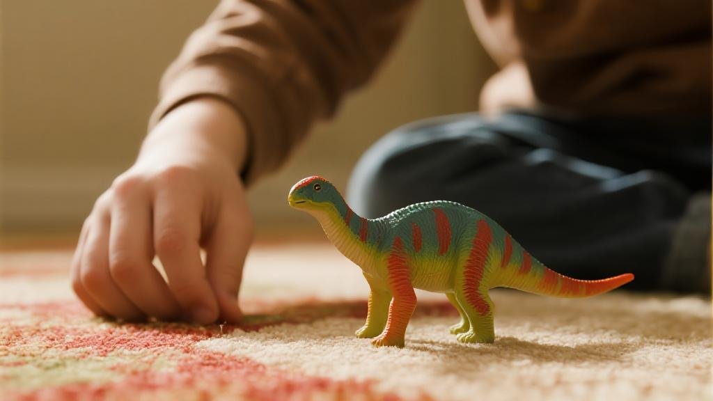 Figurine Chilesaurus dinosaure jouet éducatif coloré pour enfant