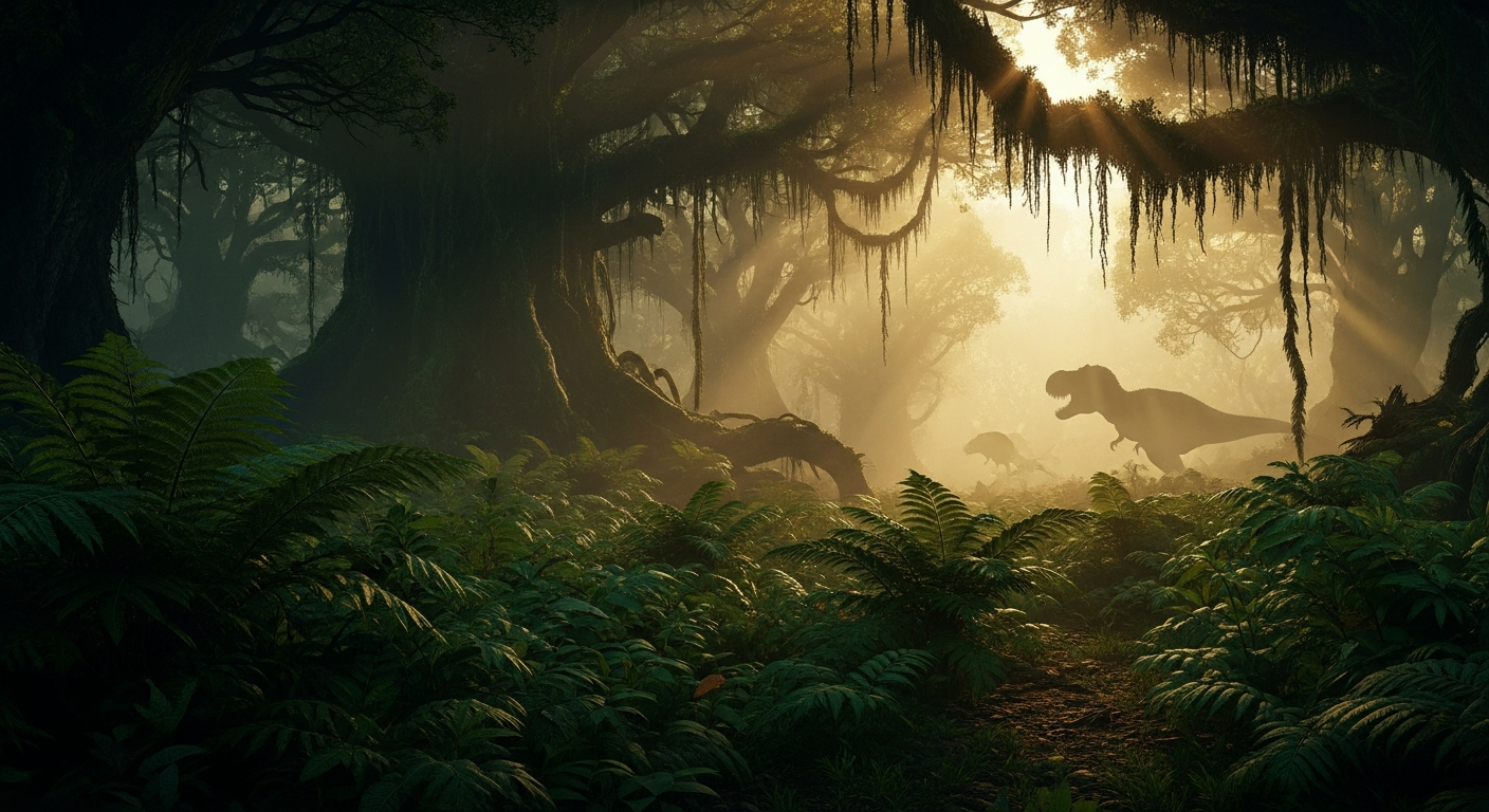 Jurassic jungle dinosaur toys