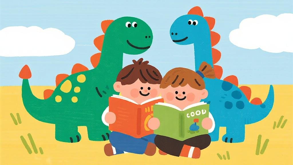 Colorful dinosaur picture books for kindergarteners with cute illustrations perfect for young readers