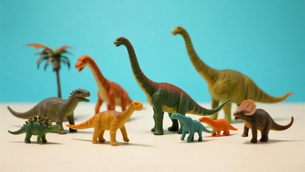 Dinosaur toys by species guide with T-Rex velociraptor stegosaurus triceratops brachiosaurus figures collection