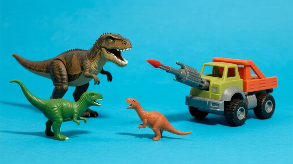 Action-packed dinosaur toys for boys with T-Rex action figures and battle dino sets