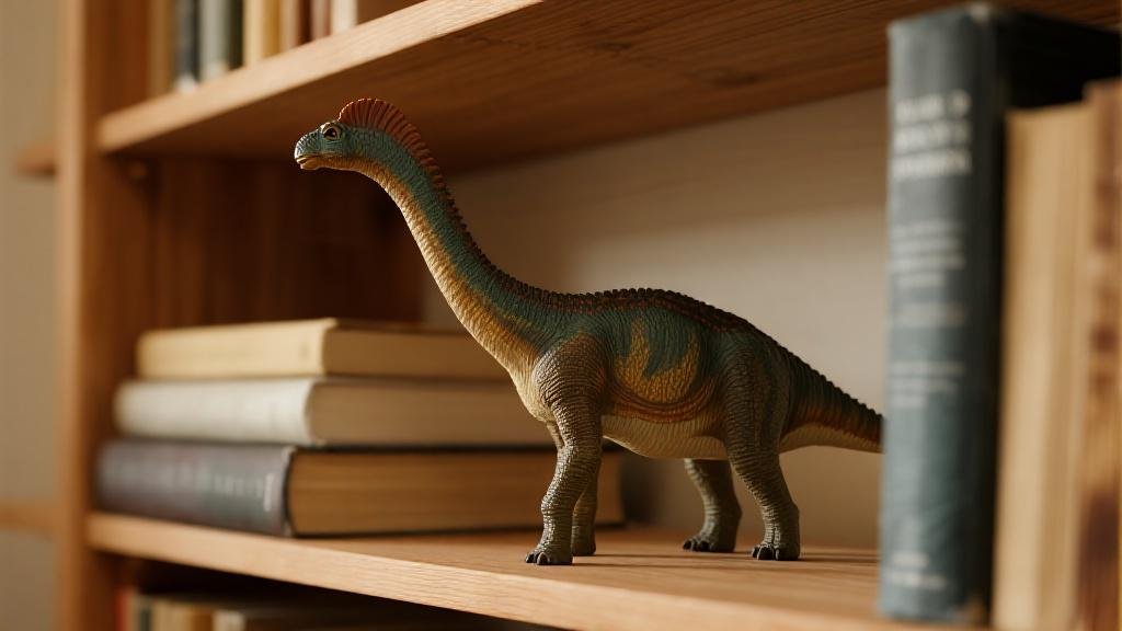 Figurine Parasaurolophus dinosaure à crête exposition étagère collection